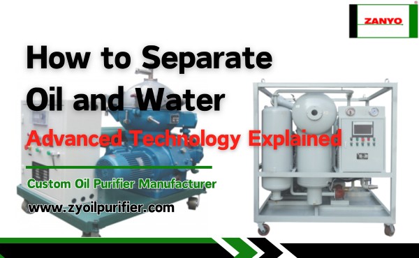 How to Separate Oil and Water