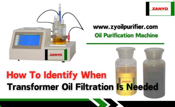 when transformer oil filtration is required_