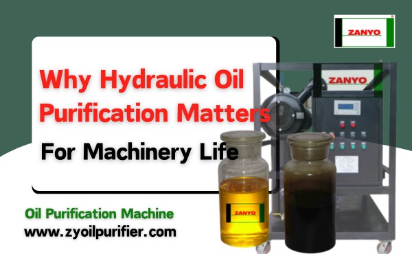 Why Hydraulic Oil Purification Matters For Machinery Life